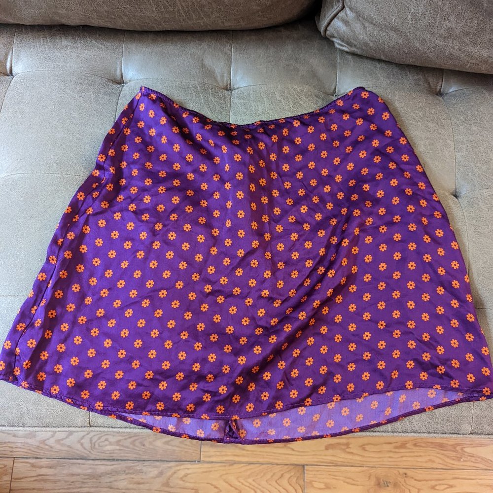 Reformation Benson Silk Skirt